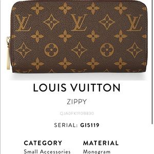 Louis Vuitton zippy organizer wallet Monogram